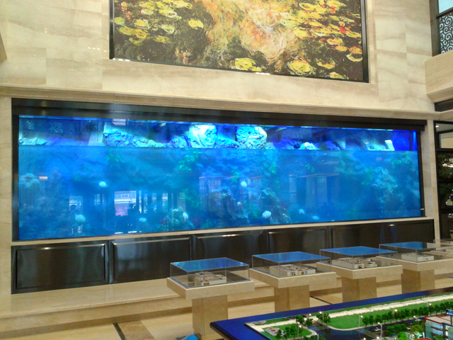 توفر Leyu Acrylic خزانات أسماك أكريليك كبيرة شفافة للبيع - Leyu